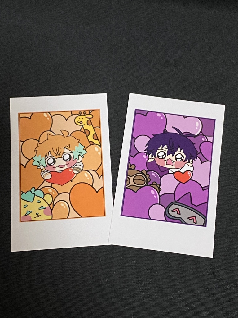 【非公式】リトテツ　チェキ風カードセット