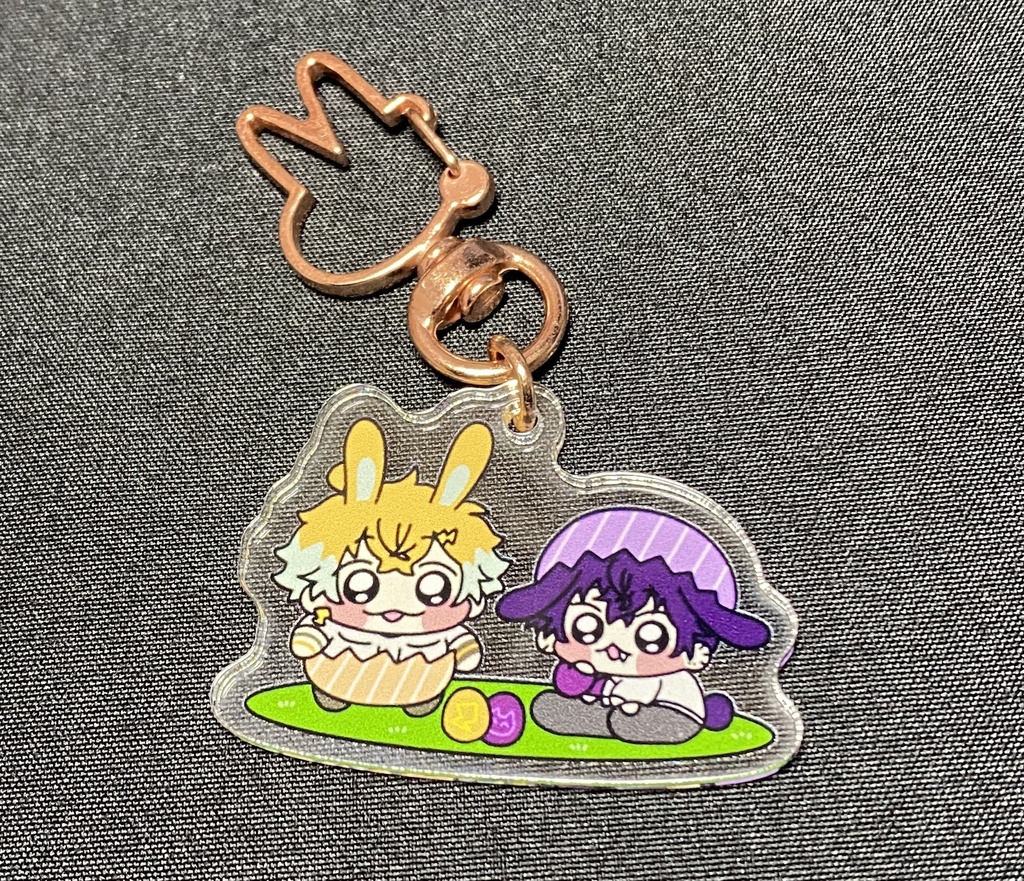 【非公式】リトテツ　アクリルキーホルダー（イースター風）
