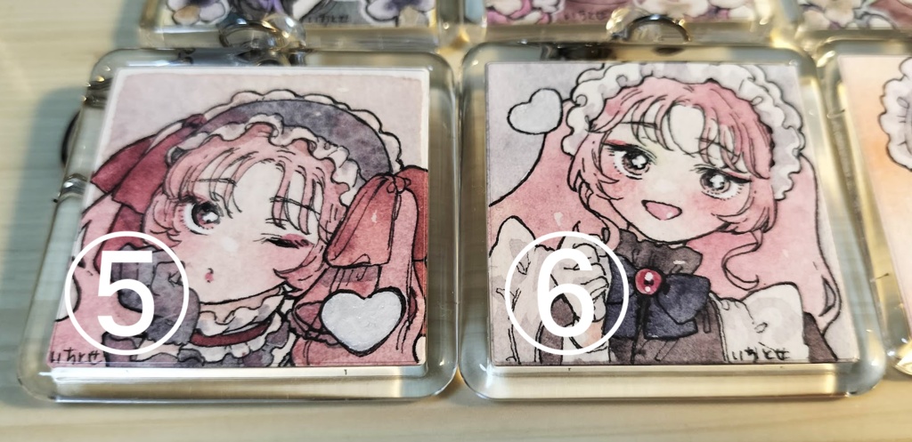 原画キーホルダー