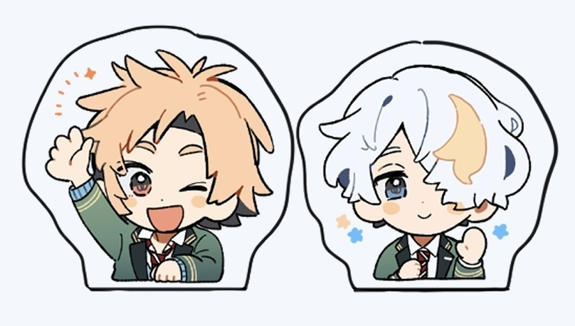 自立アクリルスタンド　志朗&宙（挙手ver）