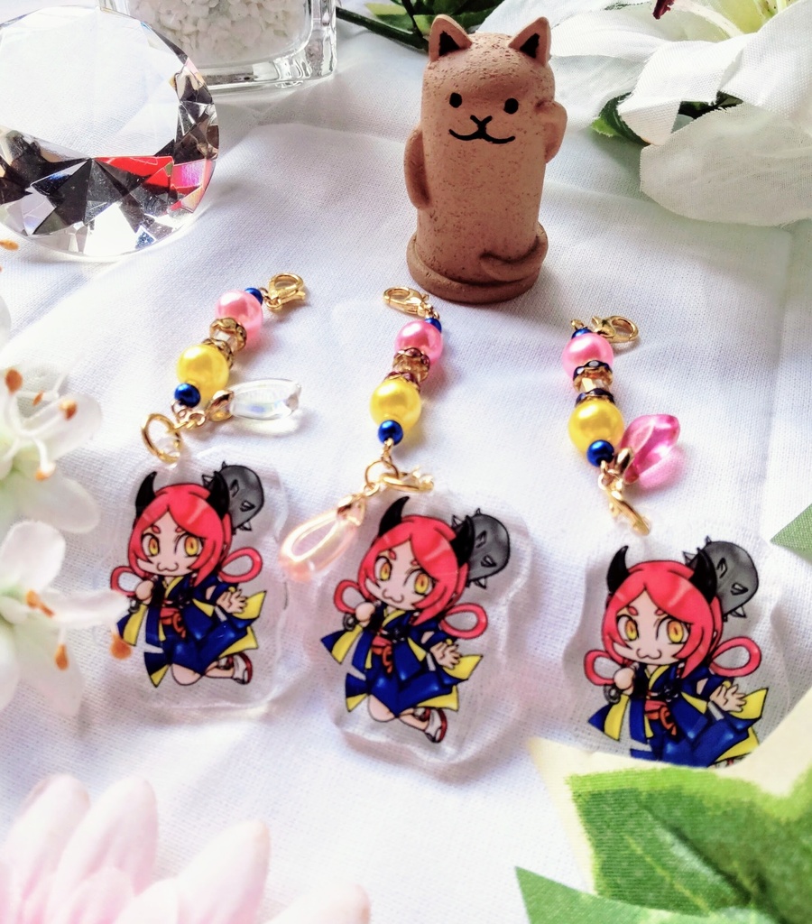 アクリルチャーム「輝血」