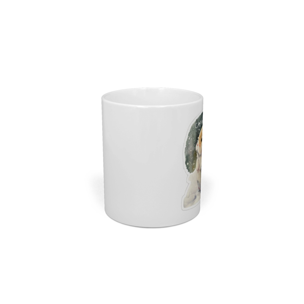 【雪景色シリーズ】CAPINマグカップ【兎】