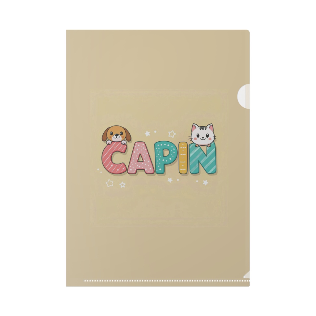 CAPINデザインクリアファイル