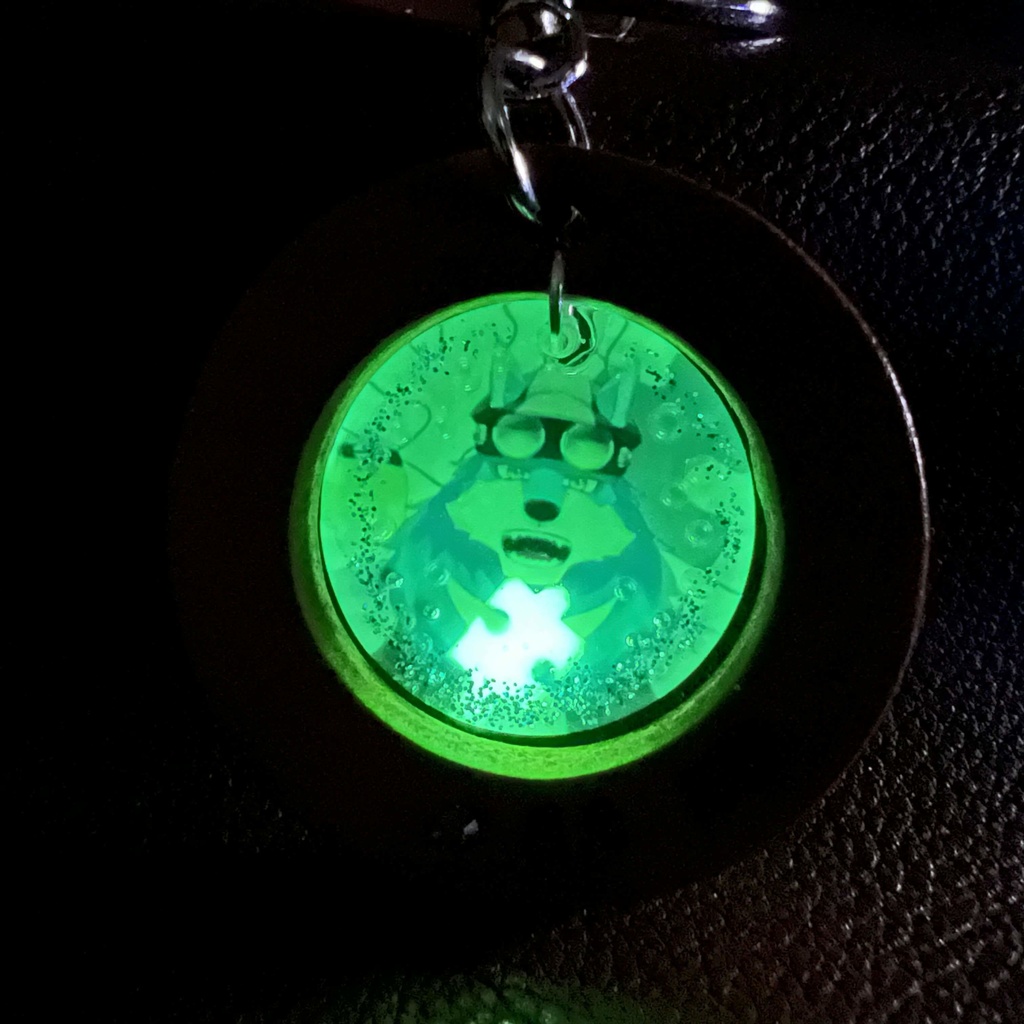 24「月元 拓狼」けもVキーホルダー