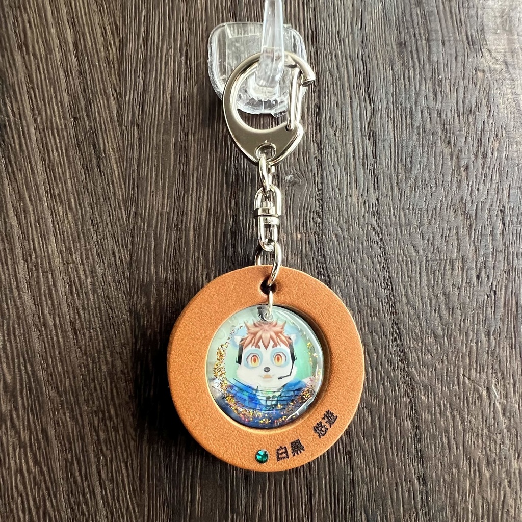 27「白黒　悠遊」けもVキーホルダー