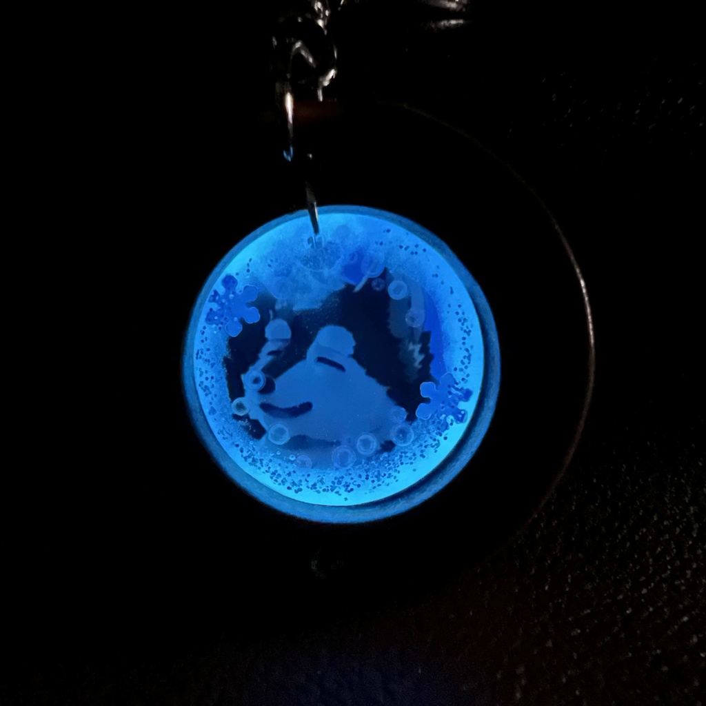 34「氷輝 ひろむ」けもVキーホルダー