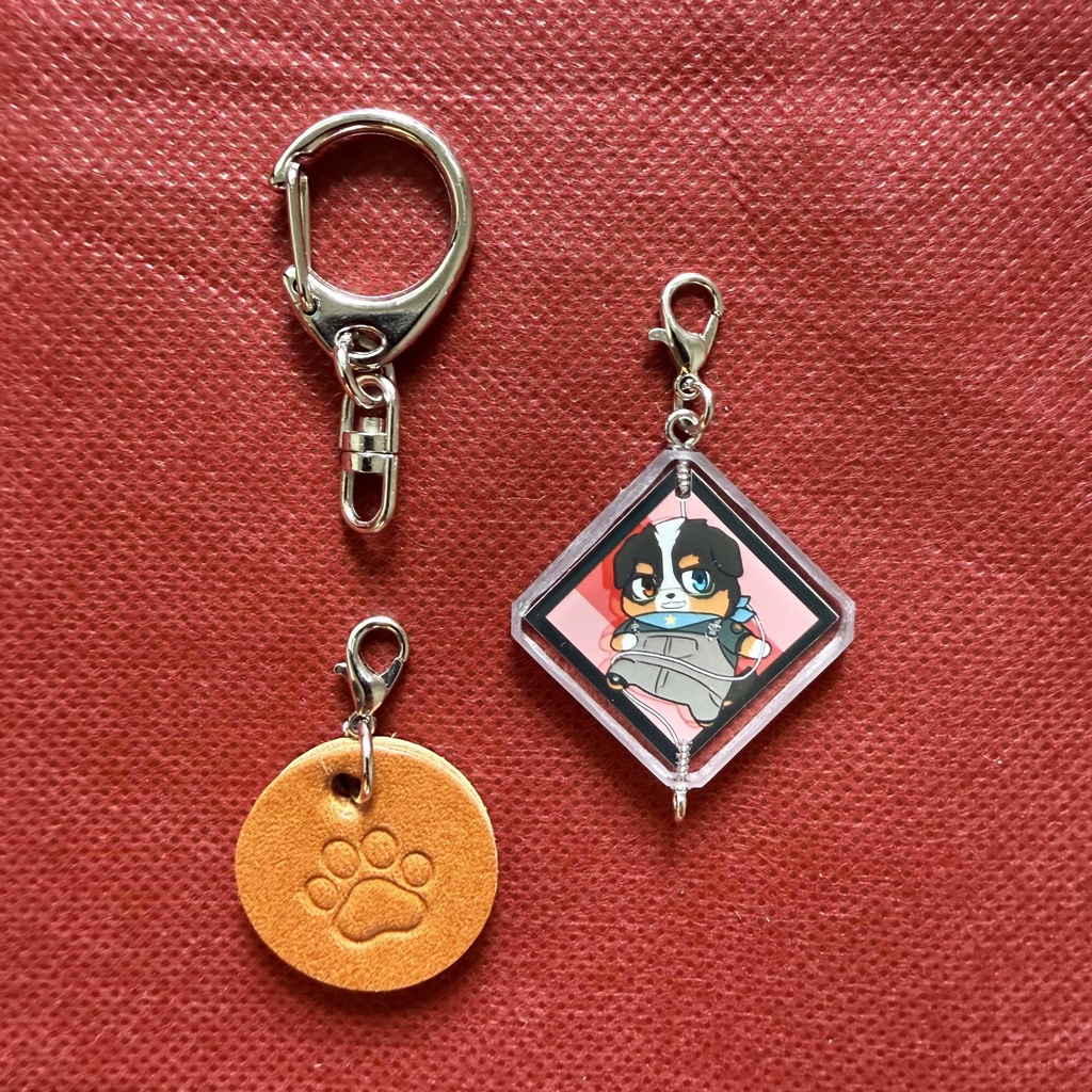 20「黒鋼ハク」ケモぶらりん キャラ部分のみ