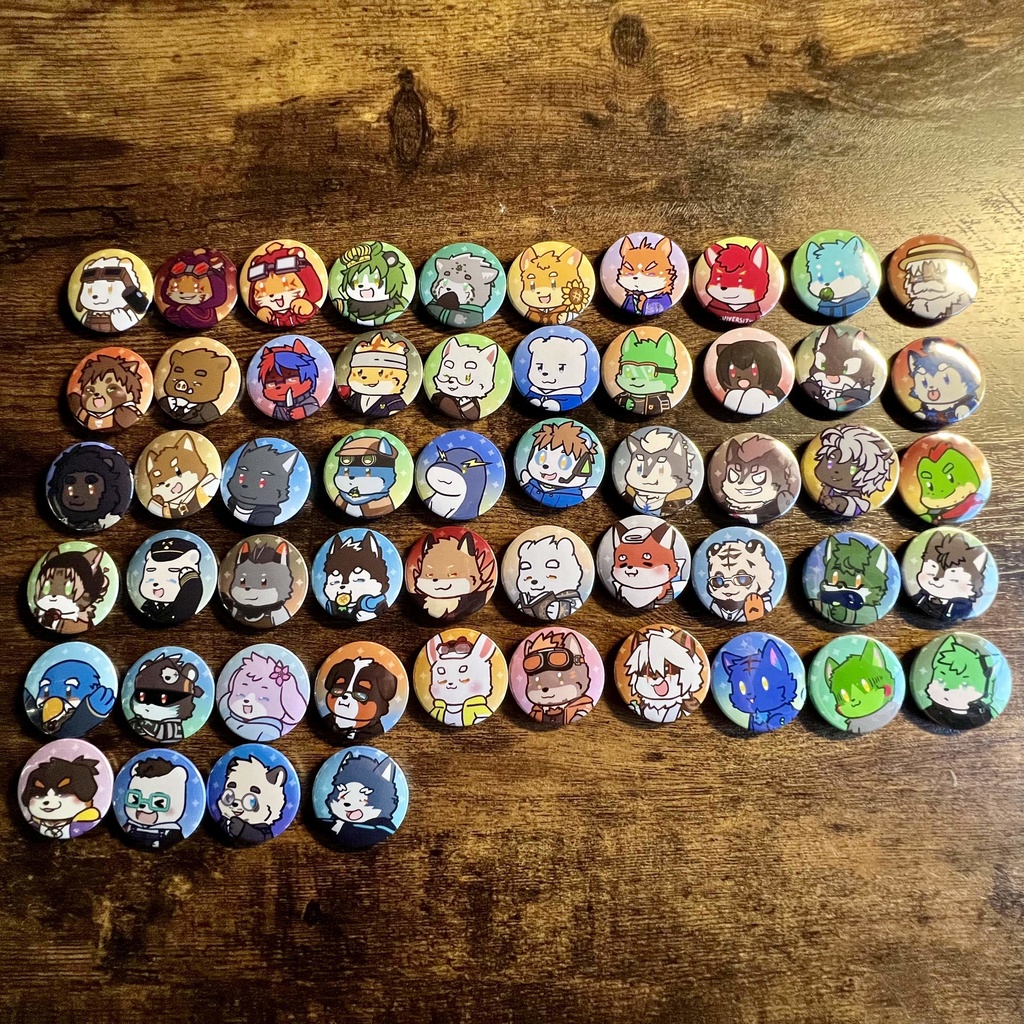 キャラ缶バッチコンプリートBOX けもかん