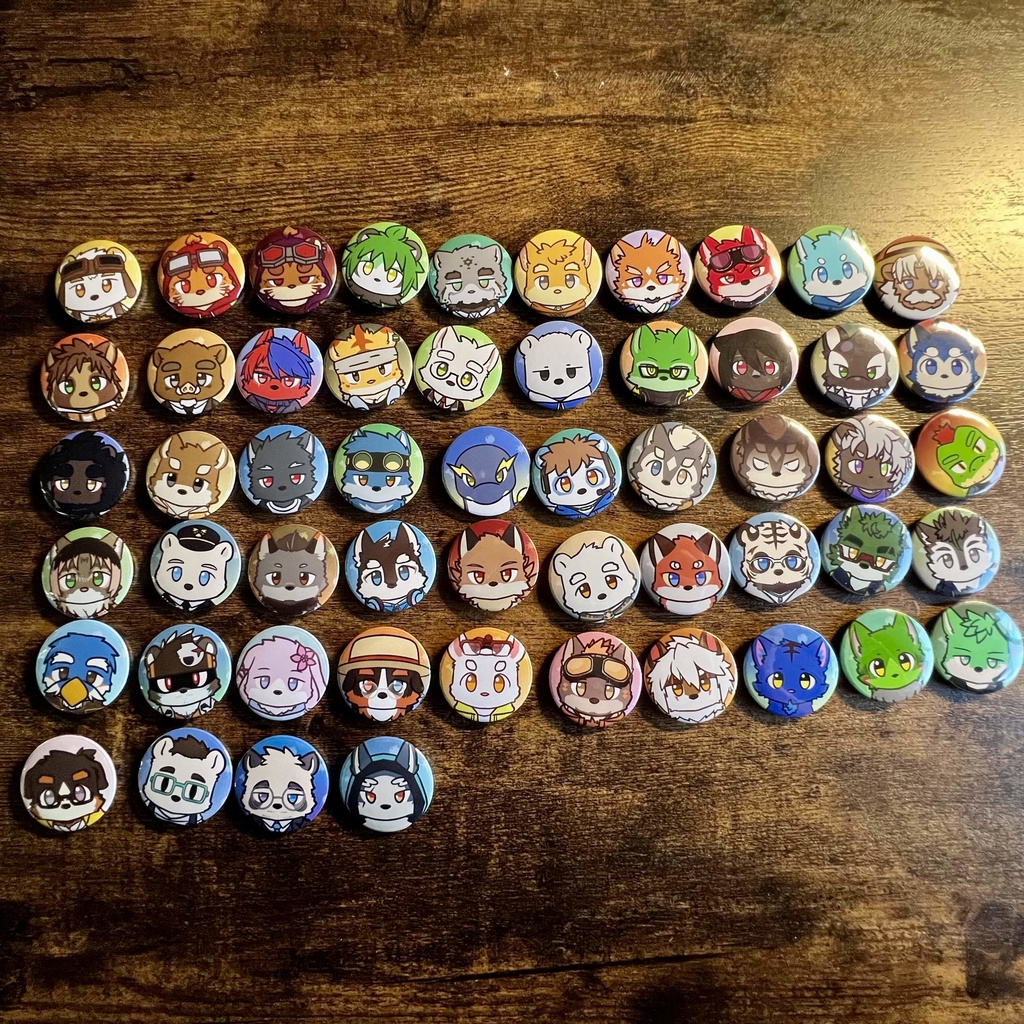 アイコン缶バッチコンプリートBOX　けもかん