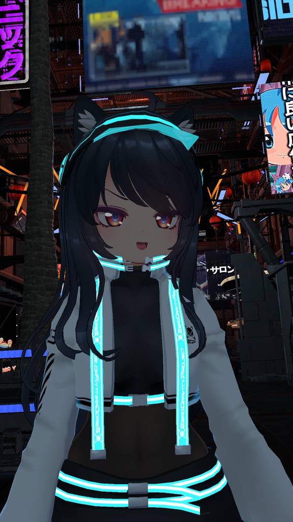 【3アバター対応】サイバーカジュアル【サポート終了】