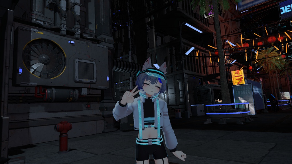 【3アバター対応】サイバーカジュアル【サポート終了】