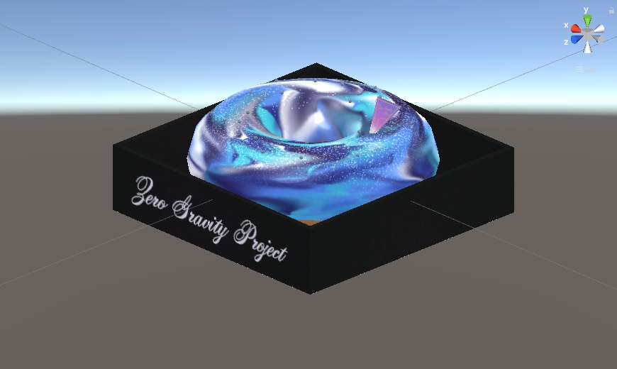 【VRChat想定】ギャラクシードーナツ