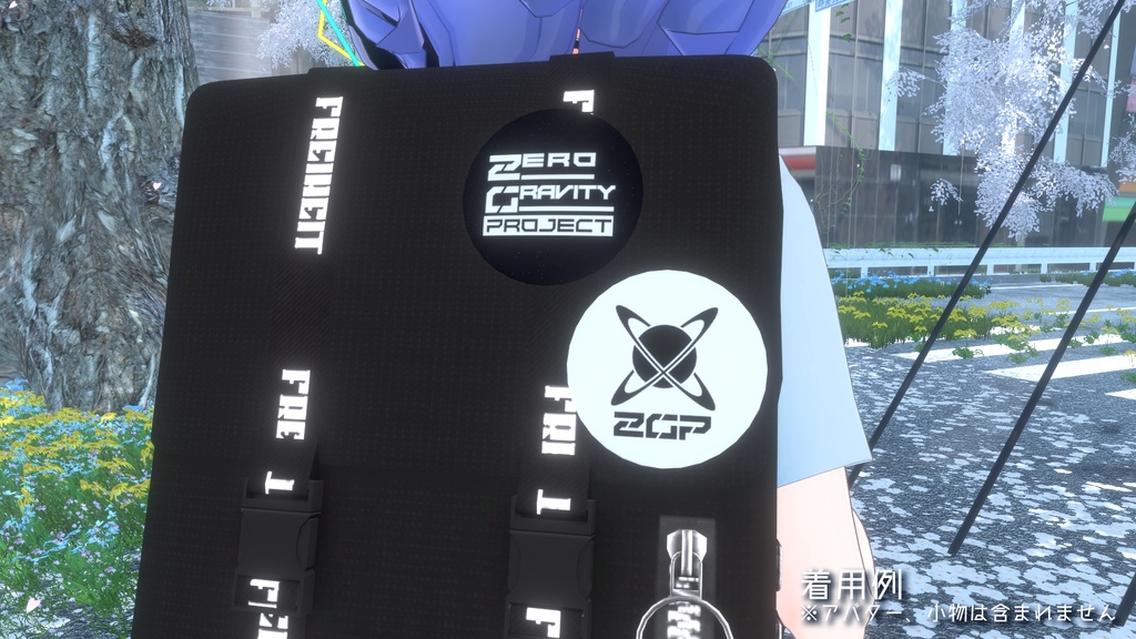 【無料】ZeroGravityProject　ロゴ缶バッジ