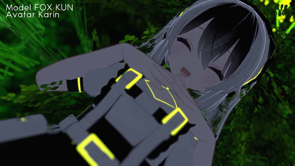 【7アバター対応】サイバーメイド【おまけ有】