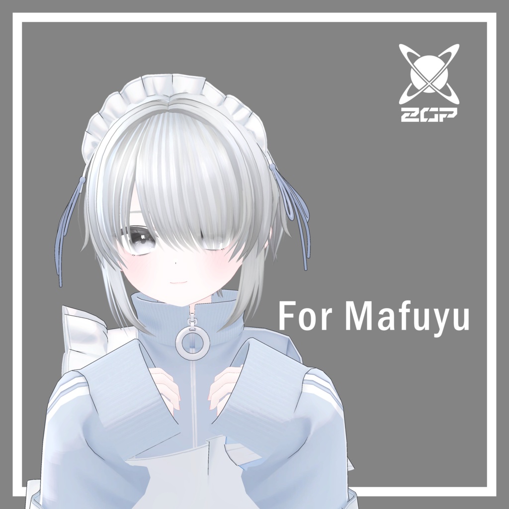 メカクレパンクショートヘア