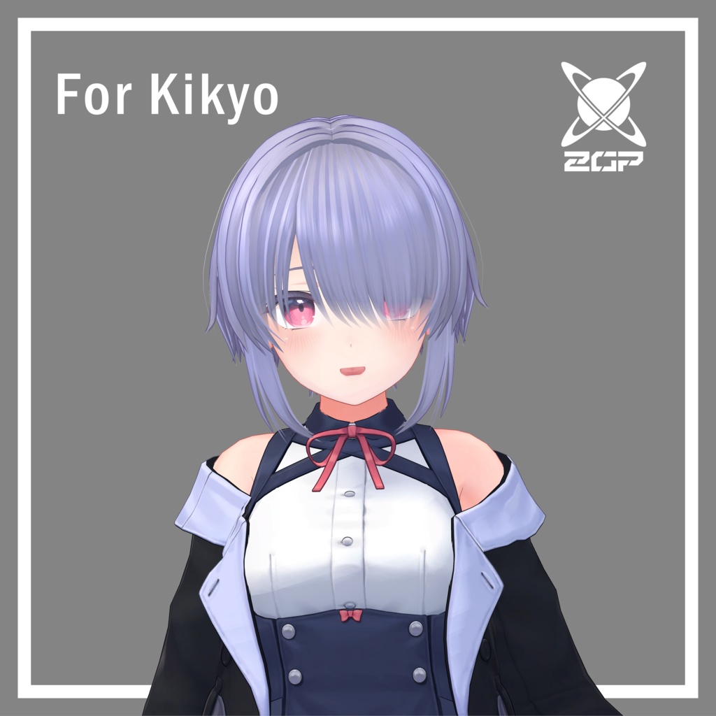 メカクレパンクショートヘア