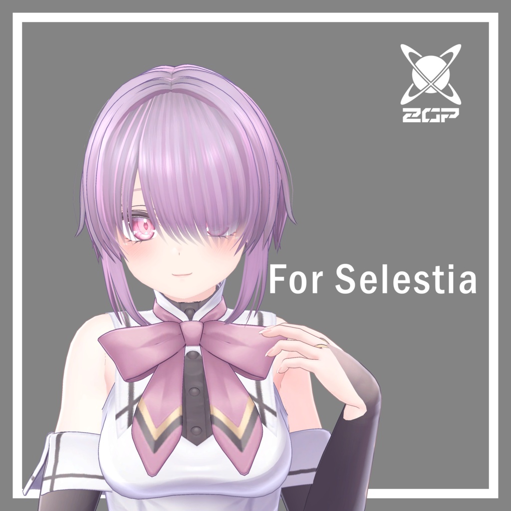 メカクレパンクショートヘア