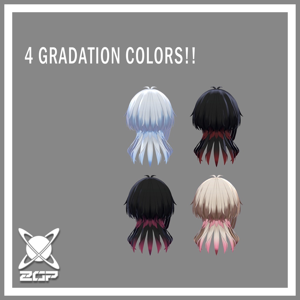 サブカルアシメショートヘア