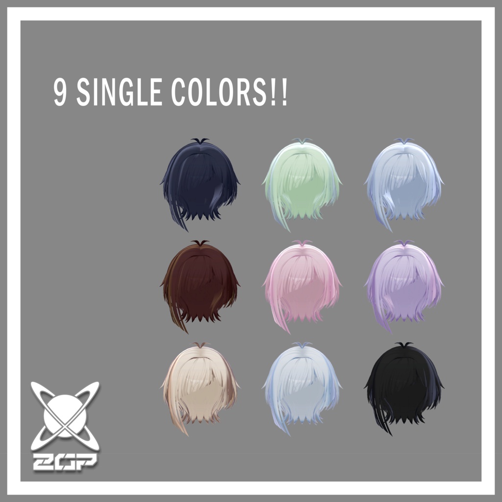 サブカルアシメショートヘア