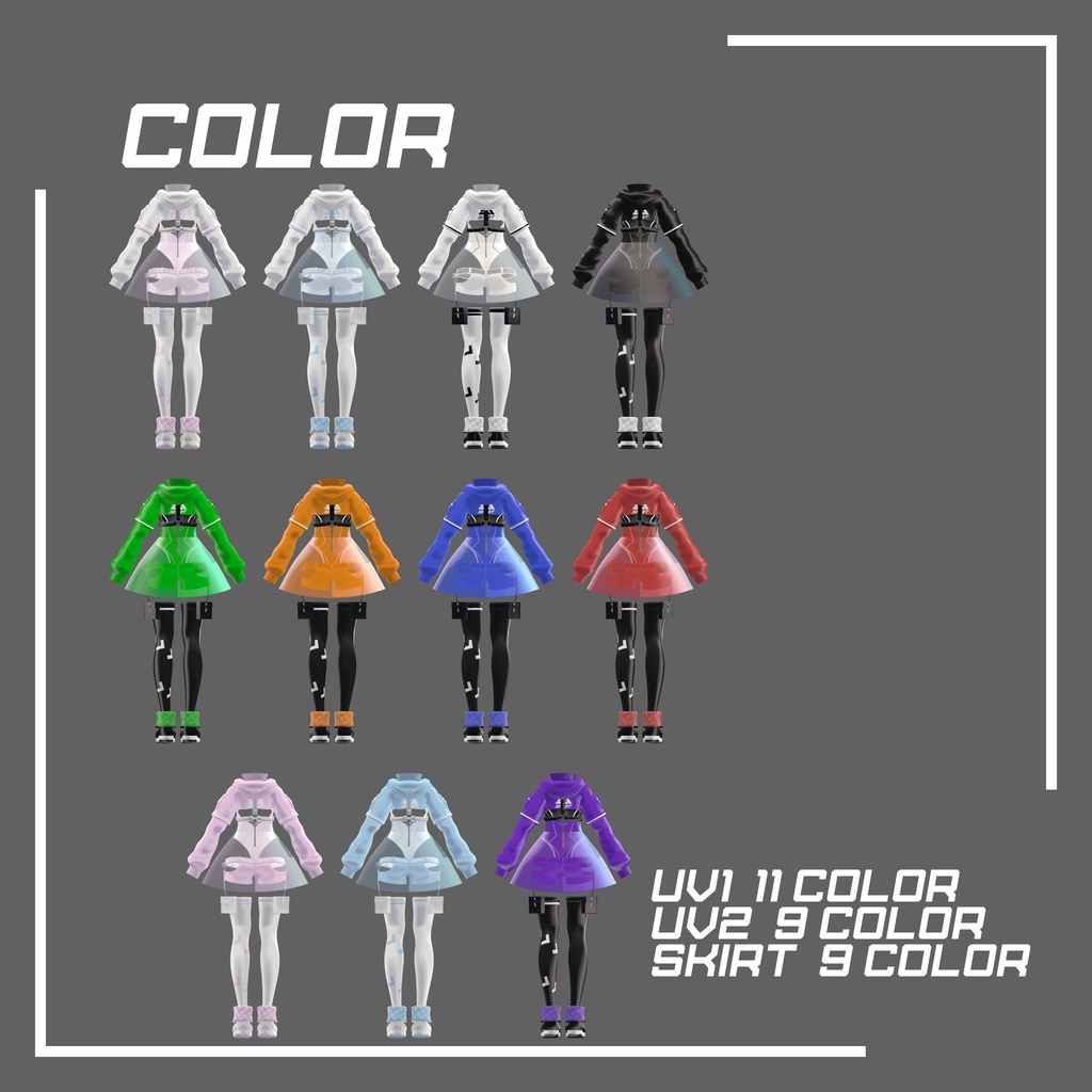 【16アバター対応】Spirit