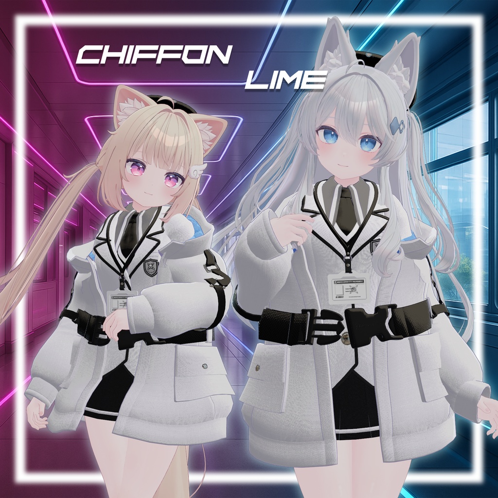 【12アバター対応】私立ゼロ・グラビティ学園制服