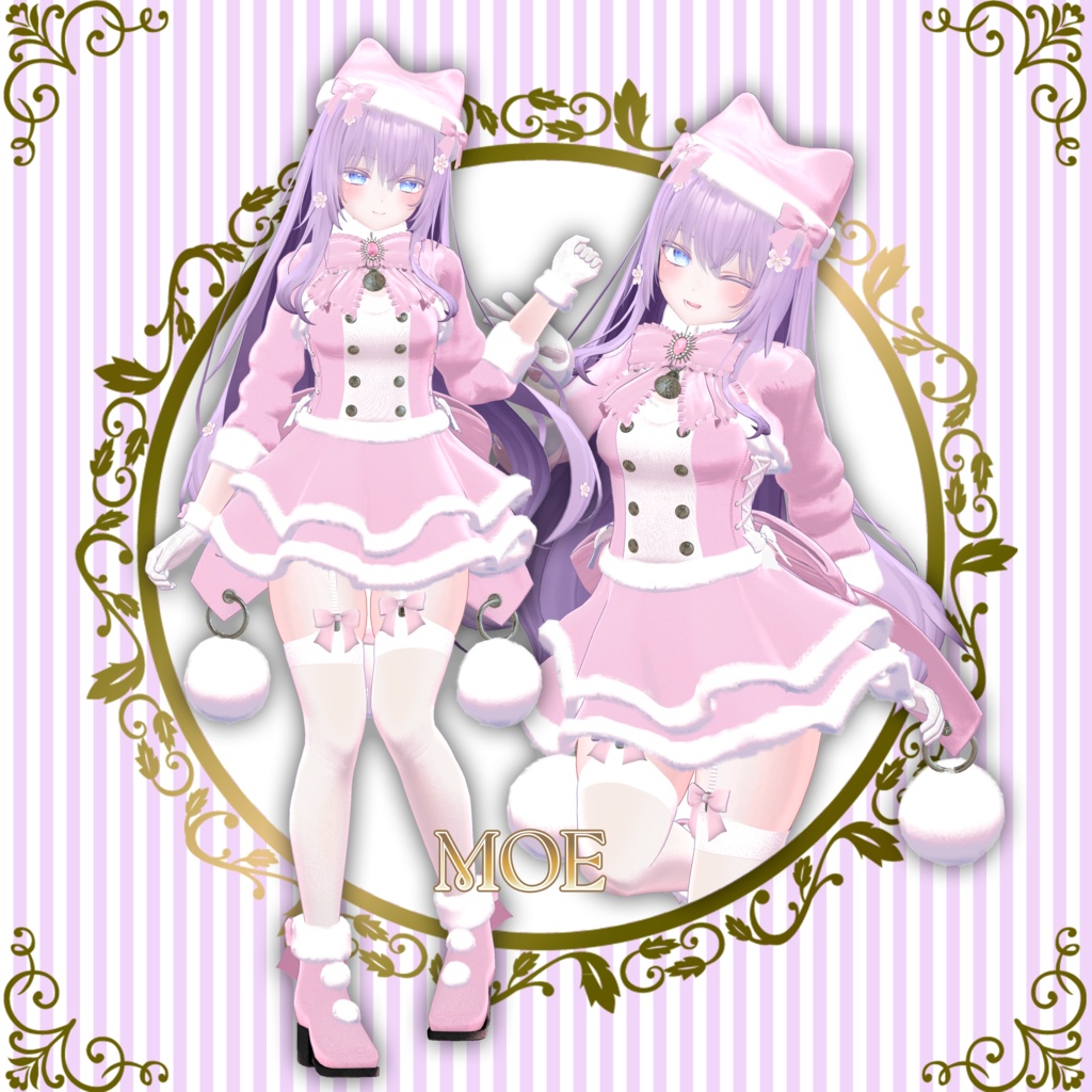 【14アバター対応】Holy Holic🎀【VRChat衣装】