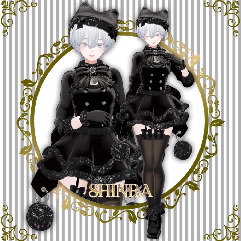 【14アバター対応】Holy Holic🎀【VRChat衣装】
