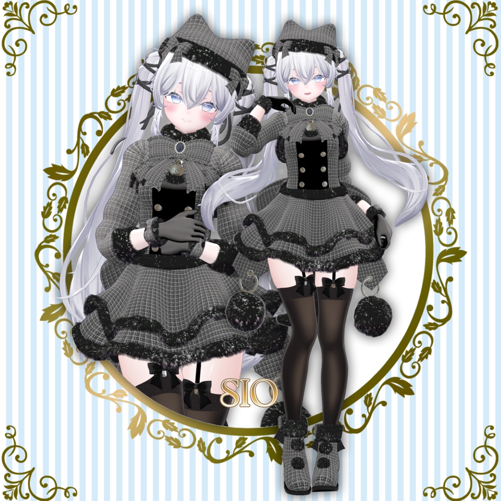 【14アバター対応】Holy Holic🎀【VRChat衣装】