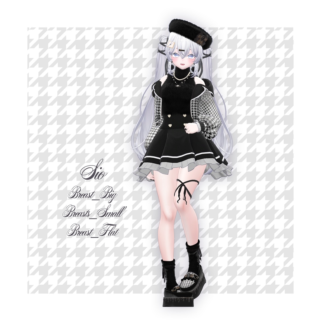 【13アバター対応】Sweet Classic🍫【VRChat衣装】