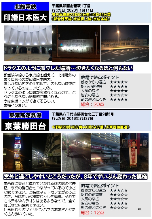 終電で終点へ 旅の記録 全国版 - 終電で終点へ - BOOTH
