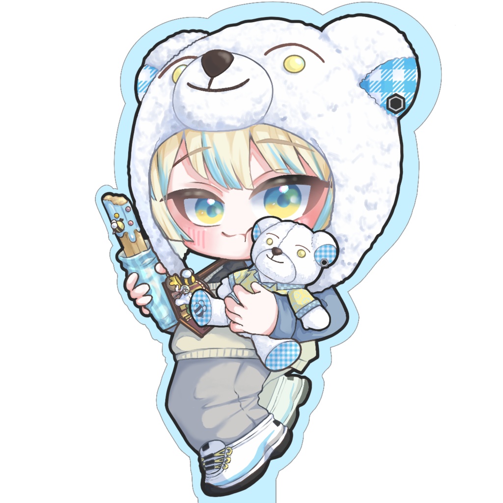 【非公式】アニマルテーマパークアクリルスタンドセット(緋八マナ)