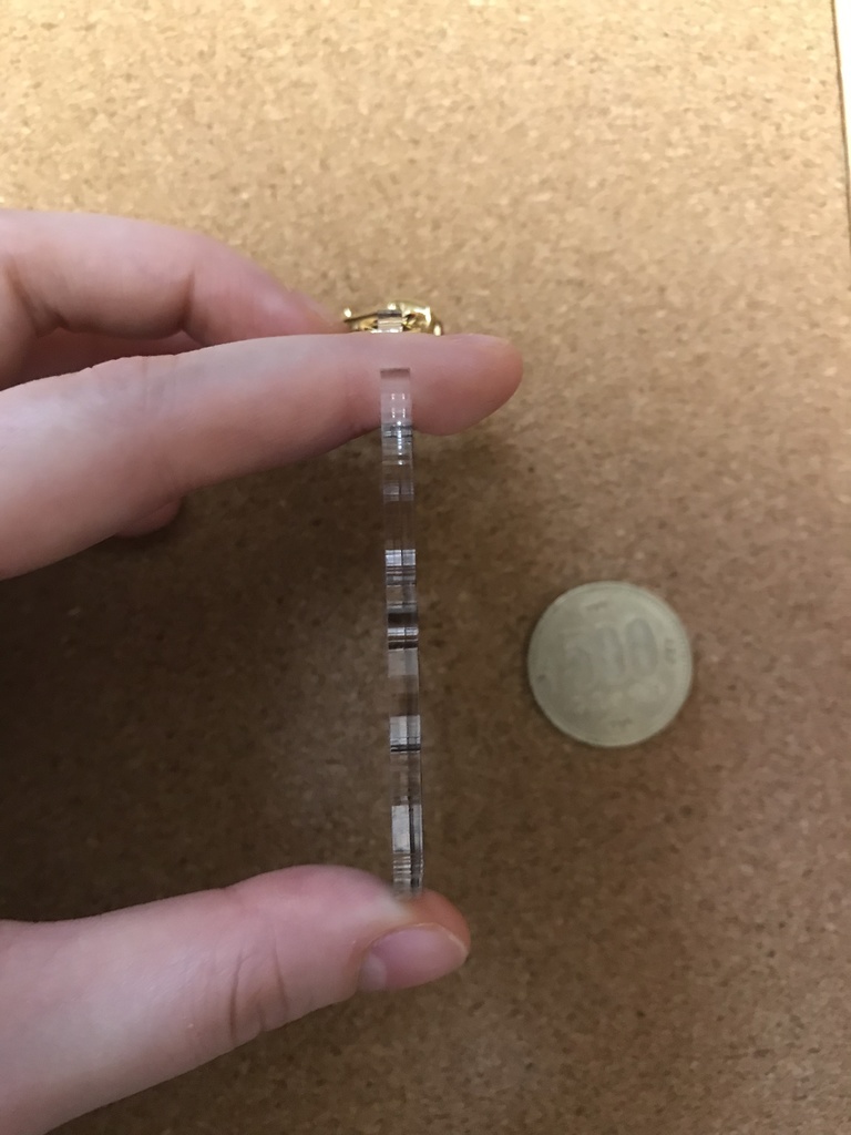 杉+リパアクリルキーホルダー