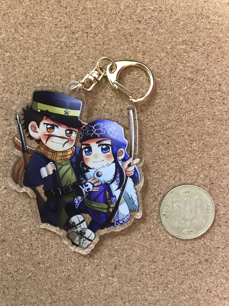 杉+リパアクリルキーホルダー