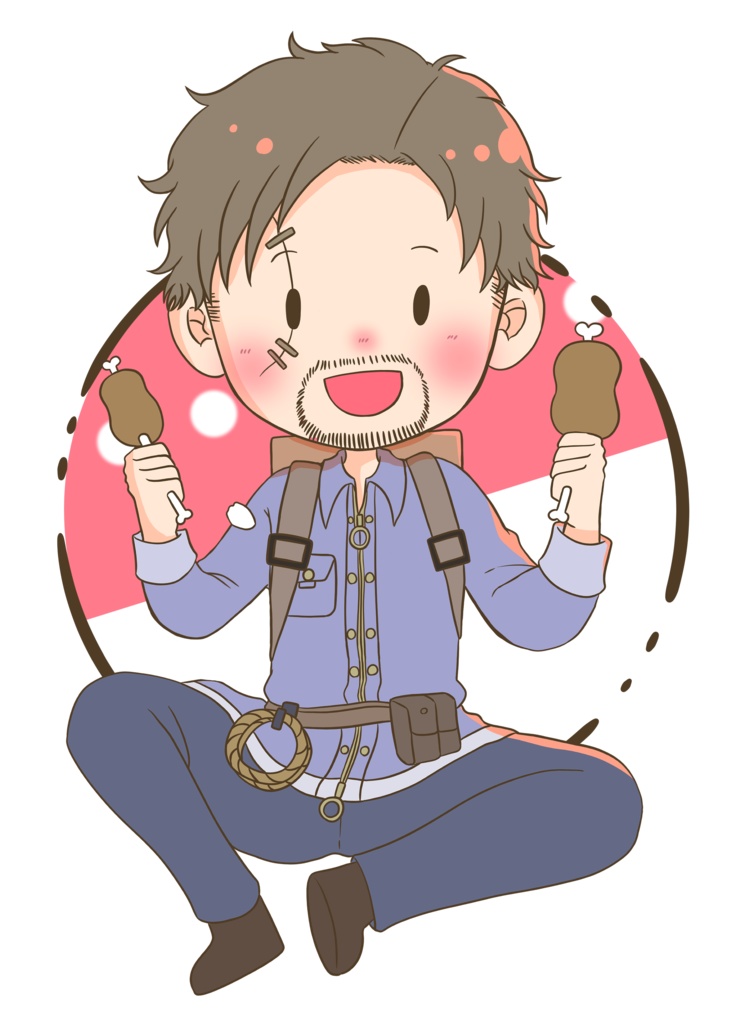 冒険家　ウッドキーホルダー