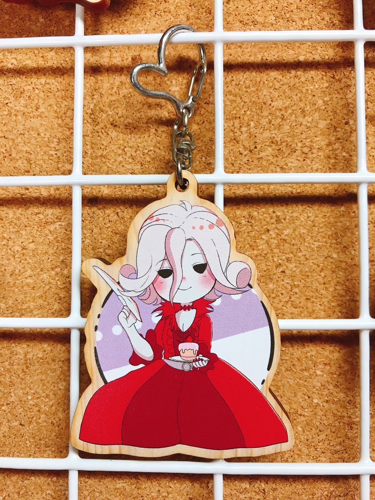 血の女王 ウッドキーホルダー