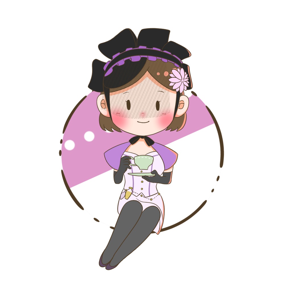 調香師　ウッドキーホルダー