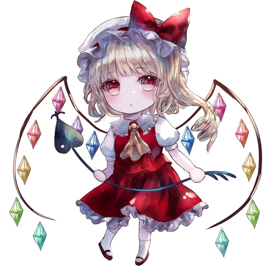 フランドールのアクリルキーホルダー