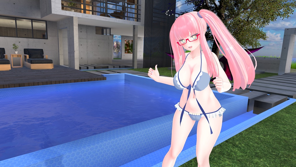 【VRC想定】ぱっついん!