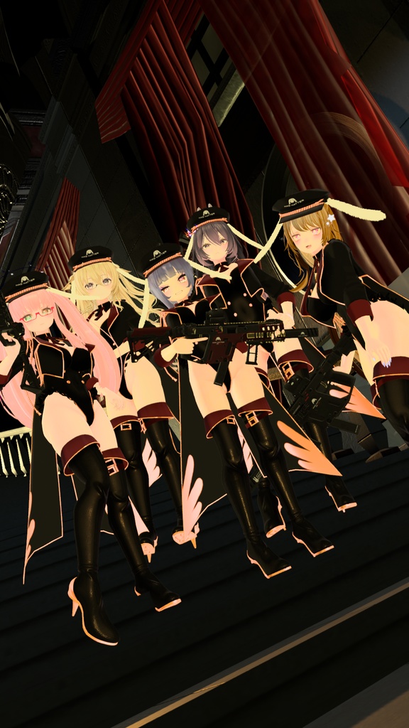 【7アバター対応】MilitaryBunny【T6Pコラボ】