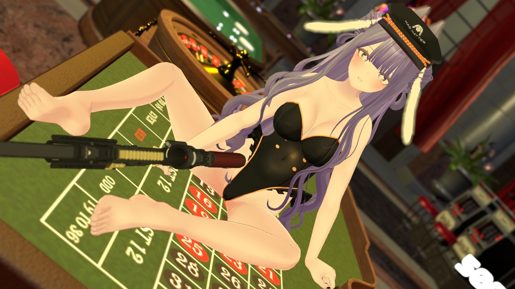 【7アバター対応】MilitaryBunny【T6Pコラボ】