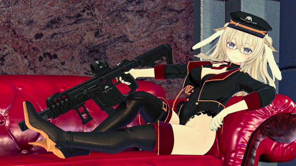 【7アバター対応】MilitaryBunny【T6Pコラボ】