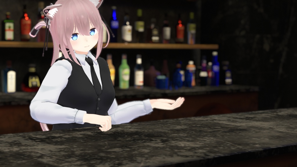 【複数アバター対応】スリーピーススーツ