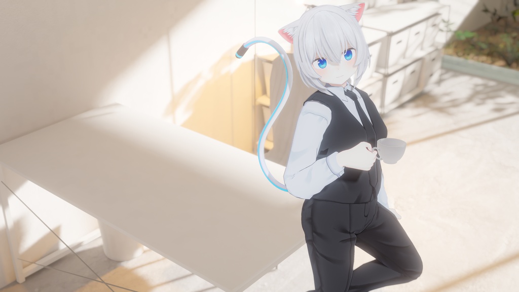 【複数アバター対応】スリーピーススーツ