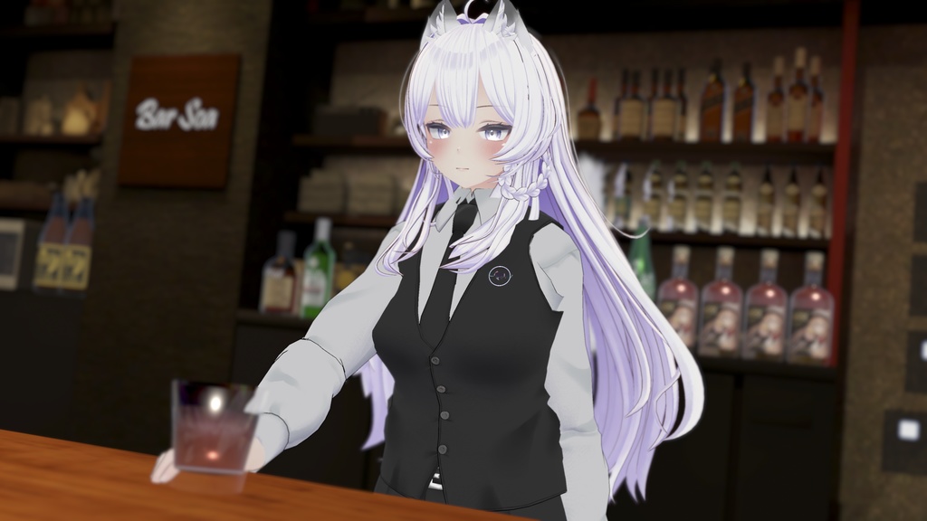 【複数アバター対応】スリーピーススーツ