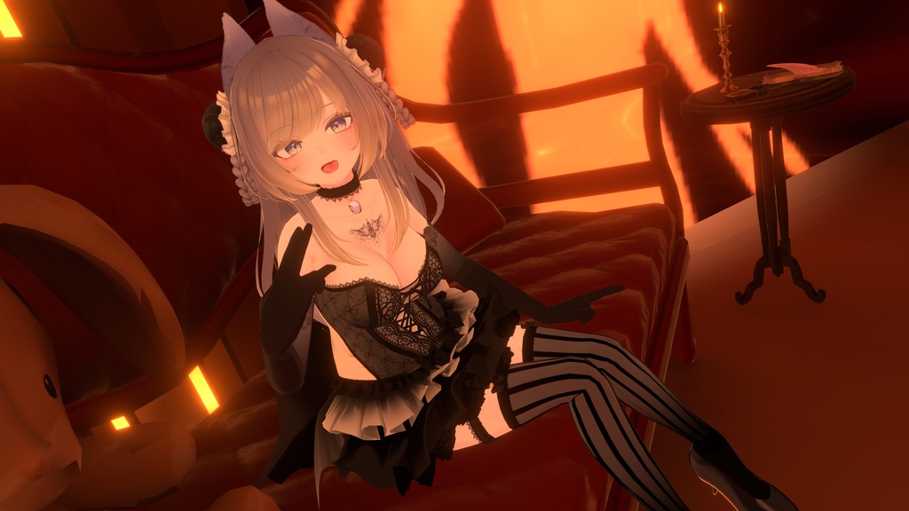 【VRC想定】ショーガール・ショータイム【複数アバター対応】