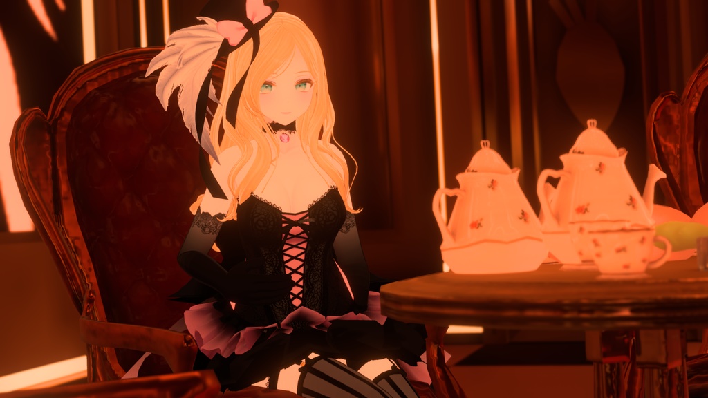 【VRC想定】ショーガール・ショータイム【複数アバター対応】