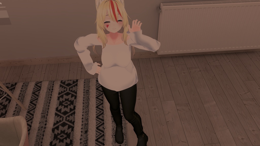 【桔梗用】レースアップシャツ