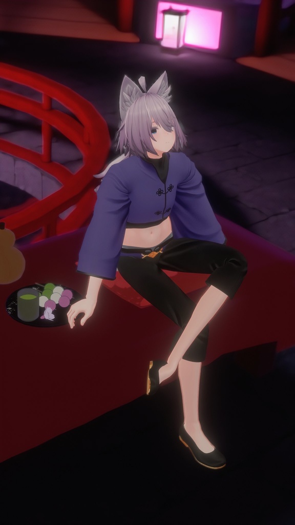 【2アバター対応】少年チャイナ