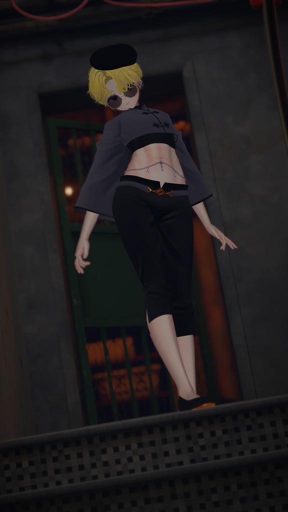 【2アバター対応】少年チャイナ