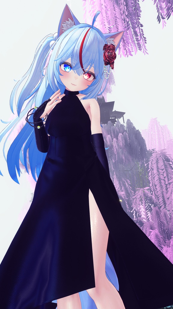 【改変応援SALE】コンテンポラリードレス【11アバター対応】